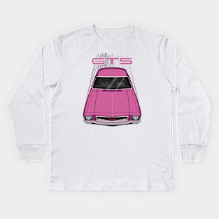 Holden HQ Monaro GTS 350 - Pink Kids Long Sleeve T-Shirt